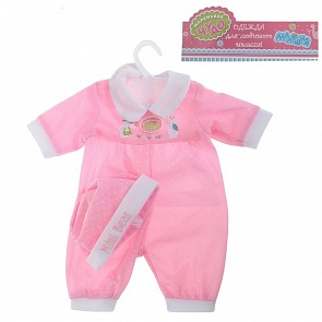 Одежда для пупса: комбинезон, шапочка (Маленькое чудо, 627384)